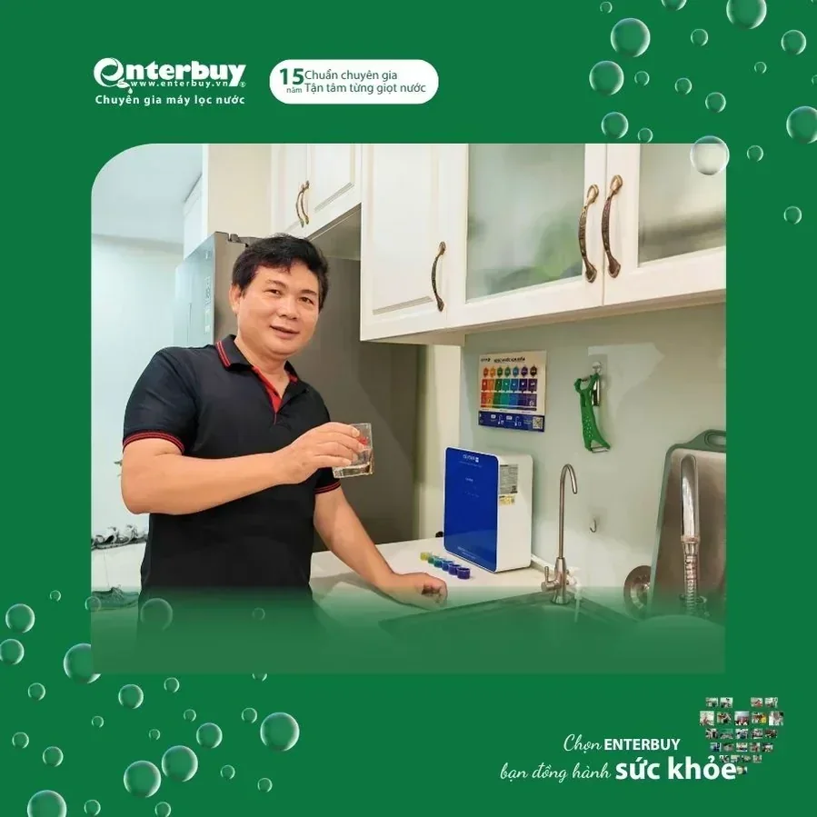 Kiểm tra vị trí lắp Geyser Ecotar và bộ tiền xử lý trước khi chốt cấu hình