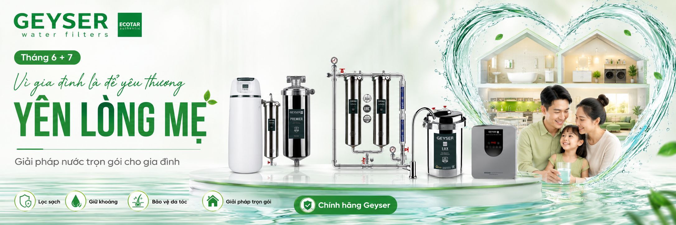 Khuyến mãi tháng 7 Vì gia đình là để yêu thương