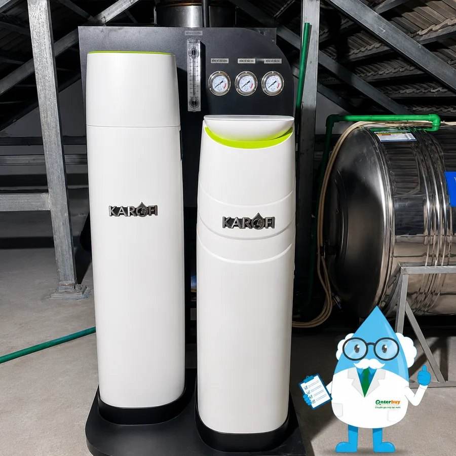 Chi tiết thiết bị và vật tư cần được đối chiếu với model, nguồn nước nhà bạn và lịch bảo trì.