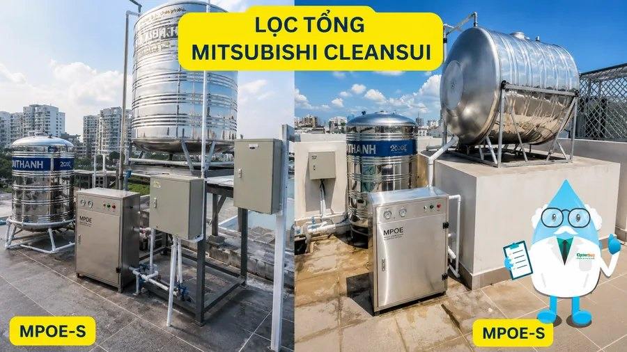 Cleansui lọc tổng cho căn hộ cao cấp: khi nào nên cân nhắc, khi nào không nên vội?