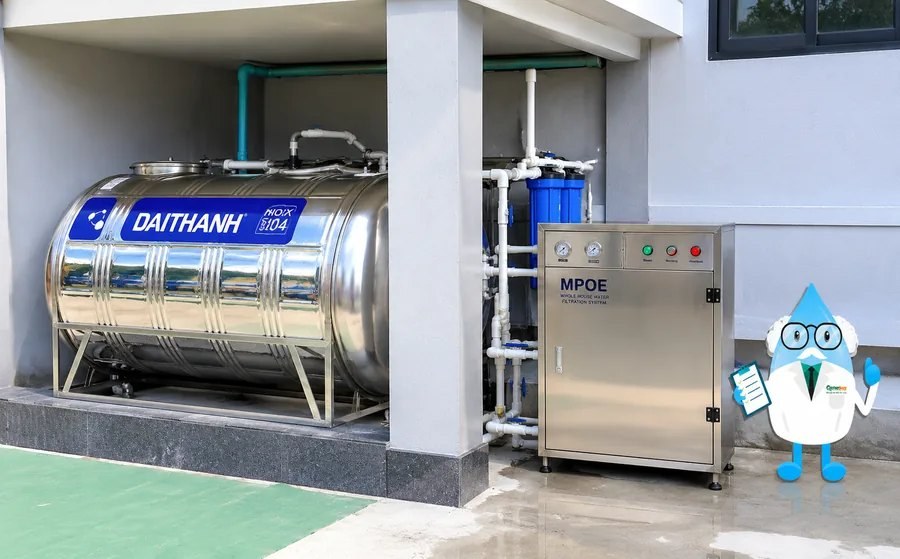 Chi tiết thiết bị và vật tư cần được đối chiếu với model, nguồn nước nhà bạn và lịch bảo trì.