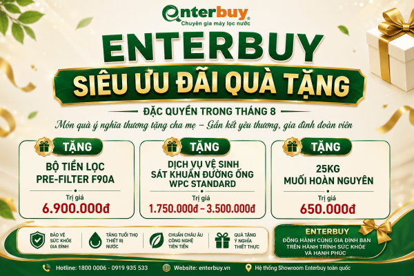 Enterbuy Khuyến mãi tháng 8 Enterbuy Khuyến mãi tháng 8